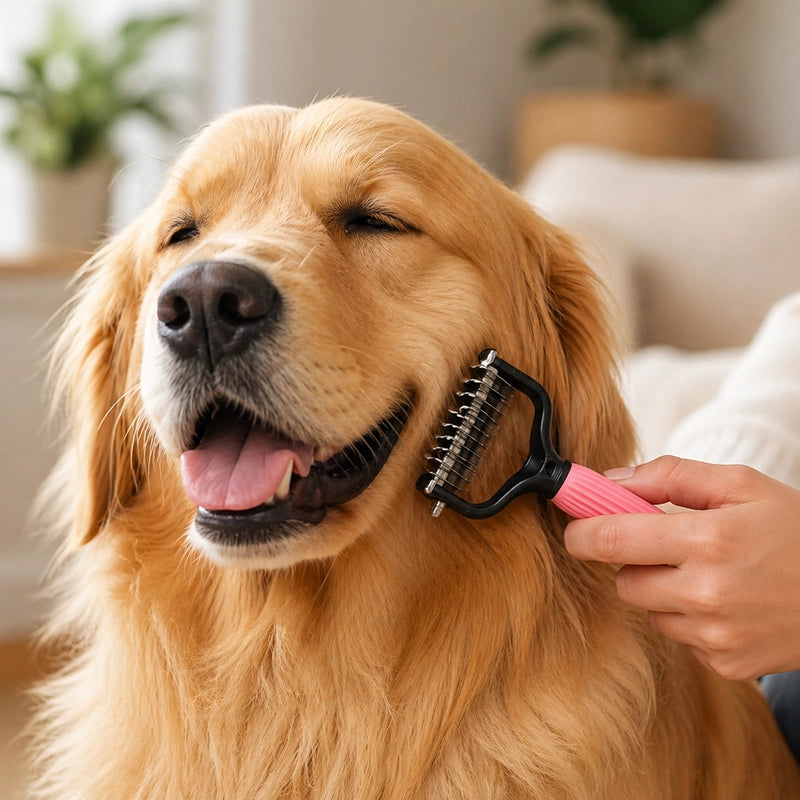 🔥Hot Sale 50% 0FF🔥Professional Deshedding Tool For Dogs And Cats-FO