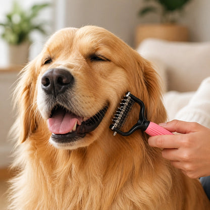 🔥Hot Sale 50% 0FF🔥Professional Deshedding Tool For Dogs And Cats-FO