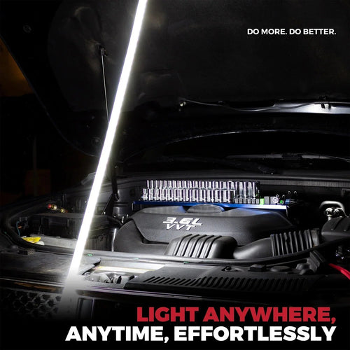 Bendable LED Flashlight Stick: Hands-Free Rechargeable Magnetic Light-EV