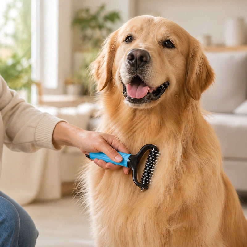 🔥Hot Sale 50% 0FF🔥Professional Deshedding Tool For Dogs And Cats-FO