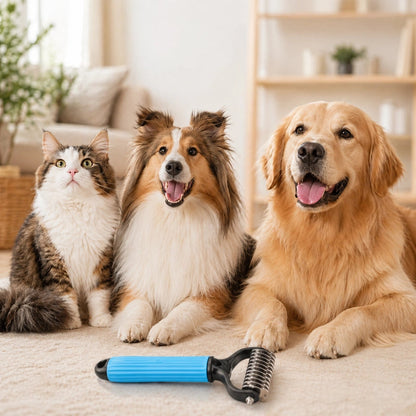 🔥Hot Sale 50% 0FF🔥Professional Deshedding Tool For Dogs And Cats-FO