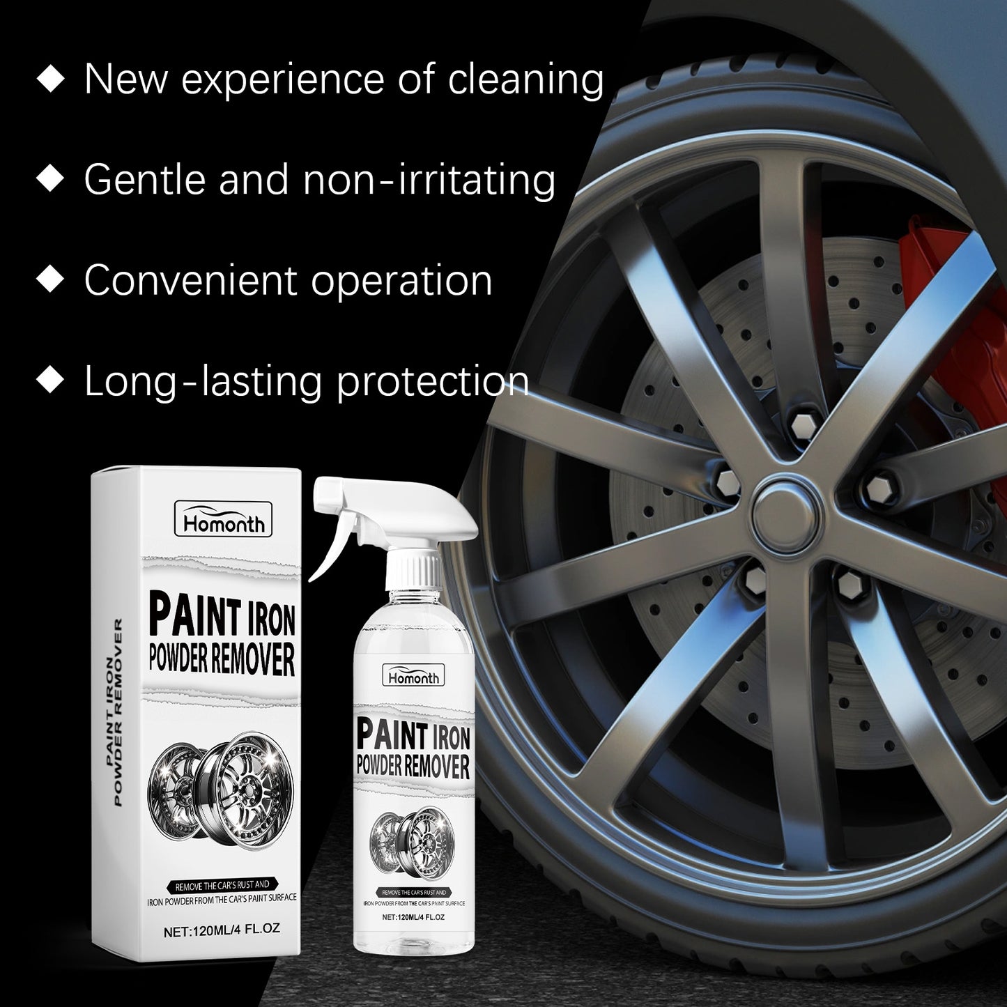 Professional Rust Remover Spray – Instantly Remove Rust & Restore Metal Like New-EV