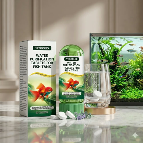 🐠 Cloudy Water? YEGBONG Tablets Make It Crystal Clear, Fast! 💦-EQ