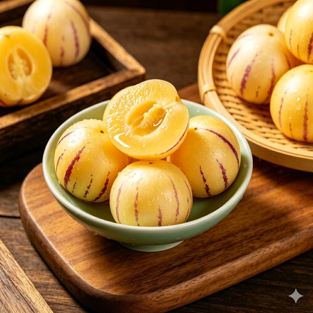 🌱Exotic Pepino Melon Collection: 🌿The Sweet Fusion of Pear & Honeydew | Premium High-Yield Variety for Home Gardens-BP