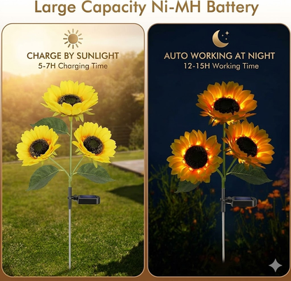 🌻🌞Enchanted Solar Sunflowers: 🌻Create a Dreamy Glowing Oasis in Your Backyard-BP