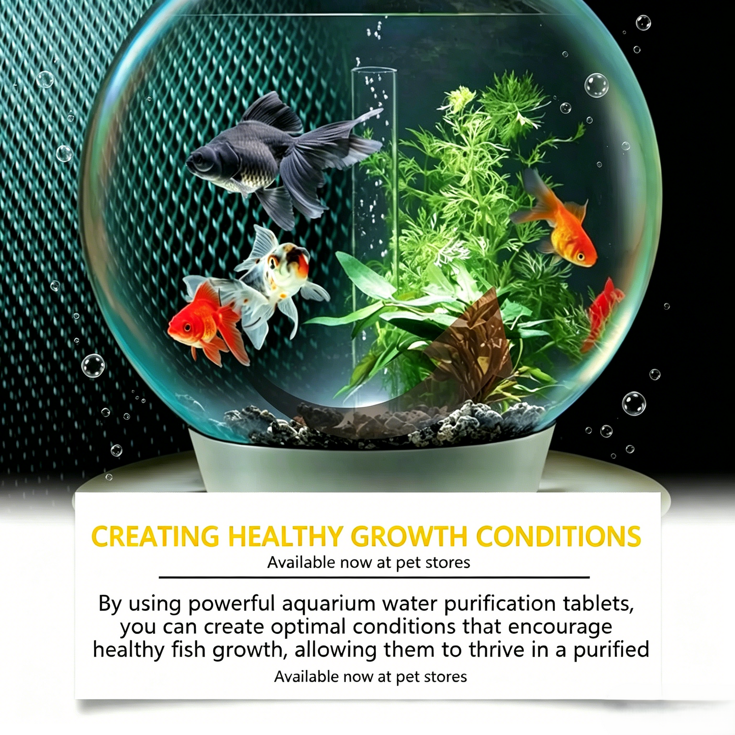 🐠 Cloudy Water? YEGBONG Tablets Make It Crystal Clear, Fast! 💦-EQ