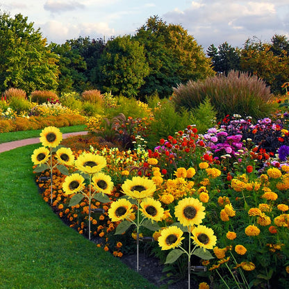 🌻🌞Enchanted Solar Sunflowers: 🌻Create a Dreamy Glowing Oasis in Your Backyard-BP