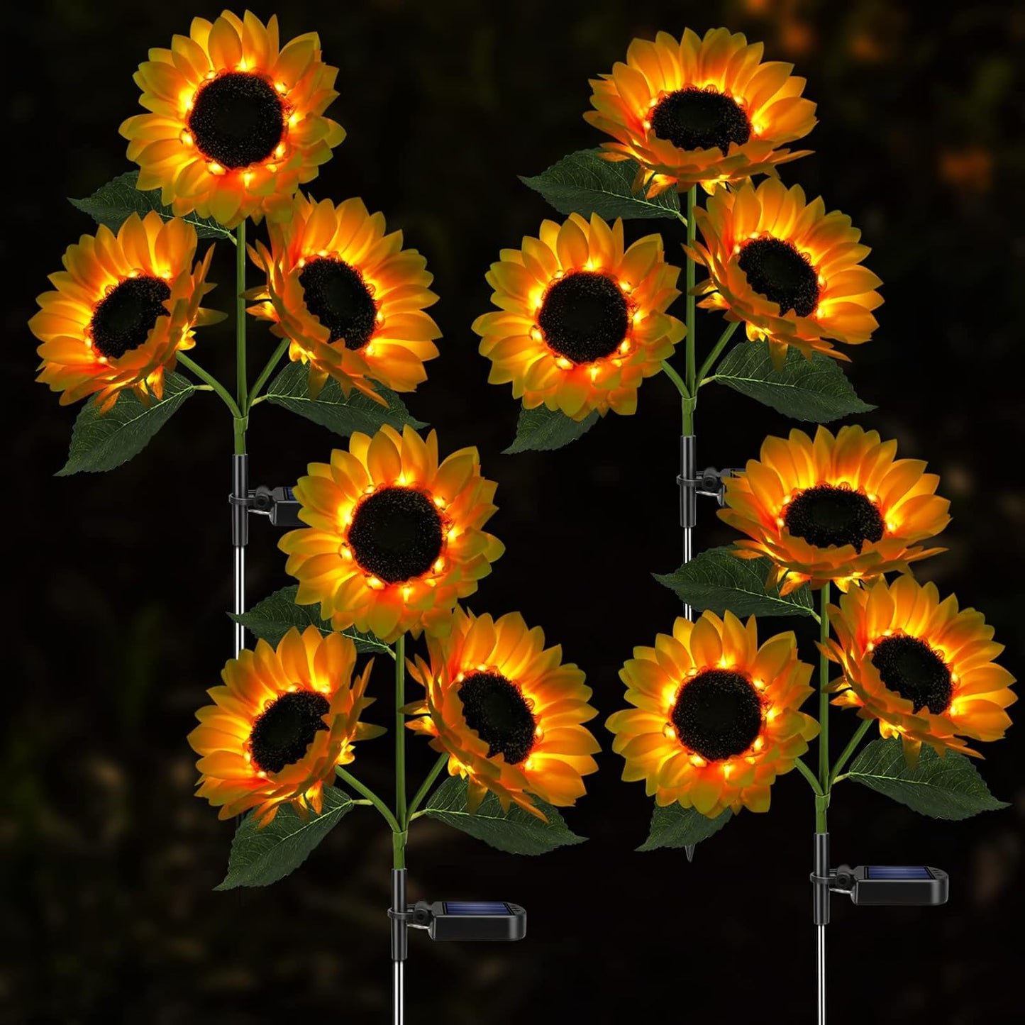 🌻🌞Enchanted Solar Sunflowers: 🌻Create a Dreamy Glowing Oasis in Your Backyard-BP