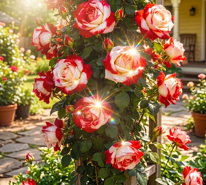 🌺 ✨ Transform Your Home! Grow a Spectacular Climbing Rose Wall This Summer 🏡🇺🇸  -TY