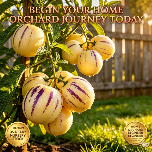 🌱 High-Yield Pepino Melon Seeds — Hardy & Easy to Grow, Perfect for Home Planting!-EQ