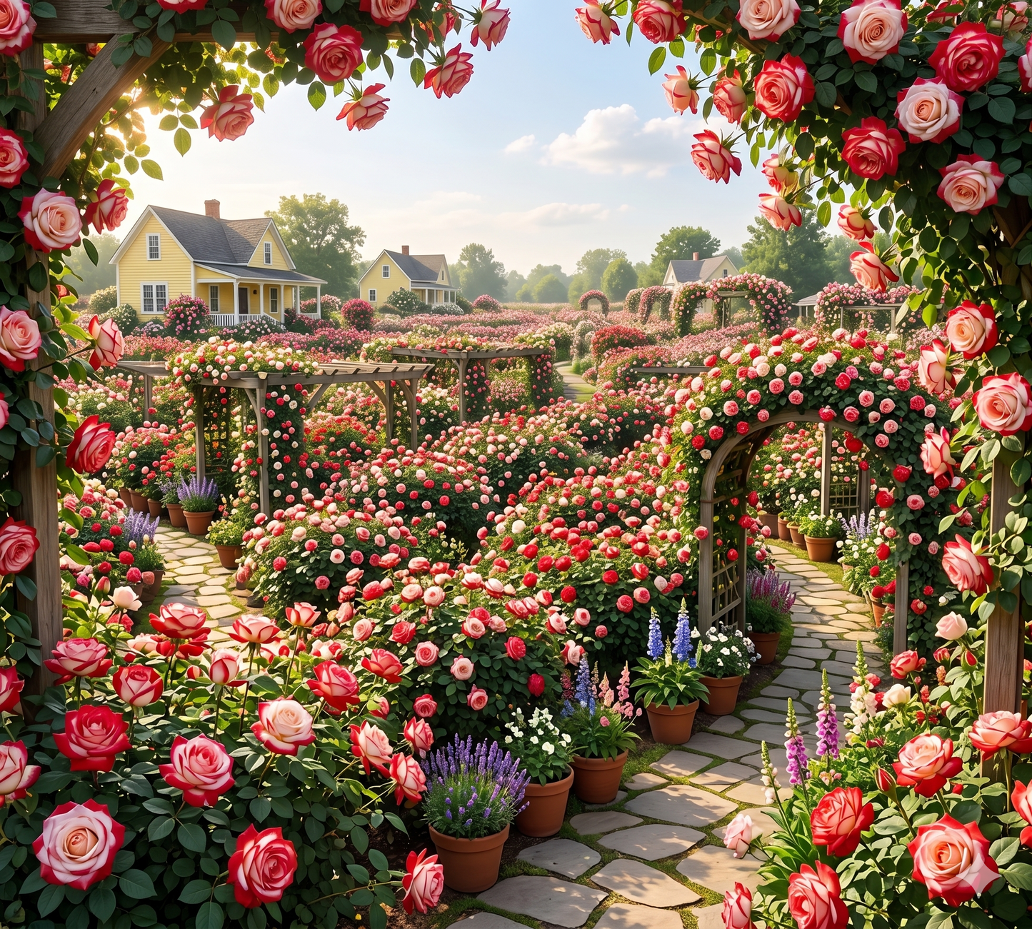 🌺 ✨ Transform Your Home! Grow a Spectacular Climbing Rose Wall This Summer 🏡🇺🇸  -TY