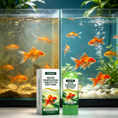 🐠 Cloudy Water? YEGBONG Tablets Make It Crystal Clear, Fast! 💦-EQ