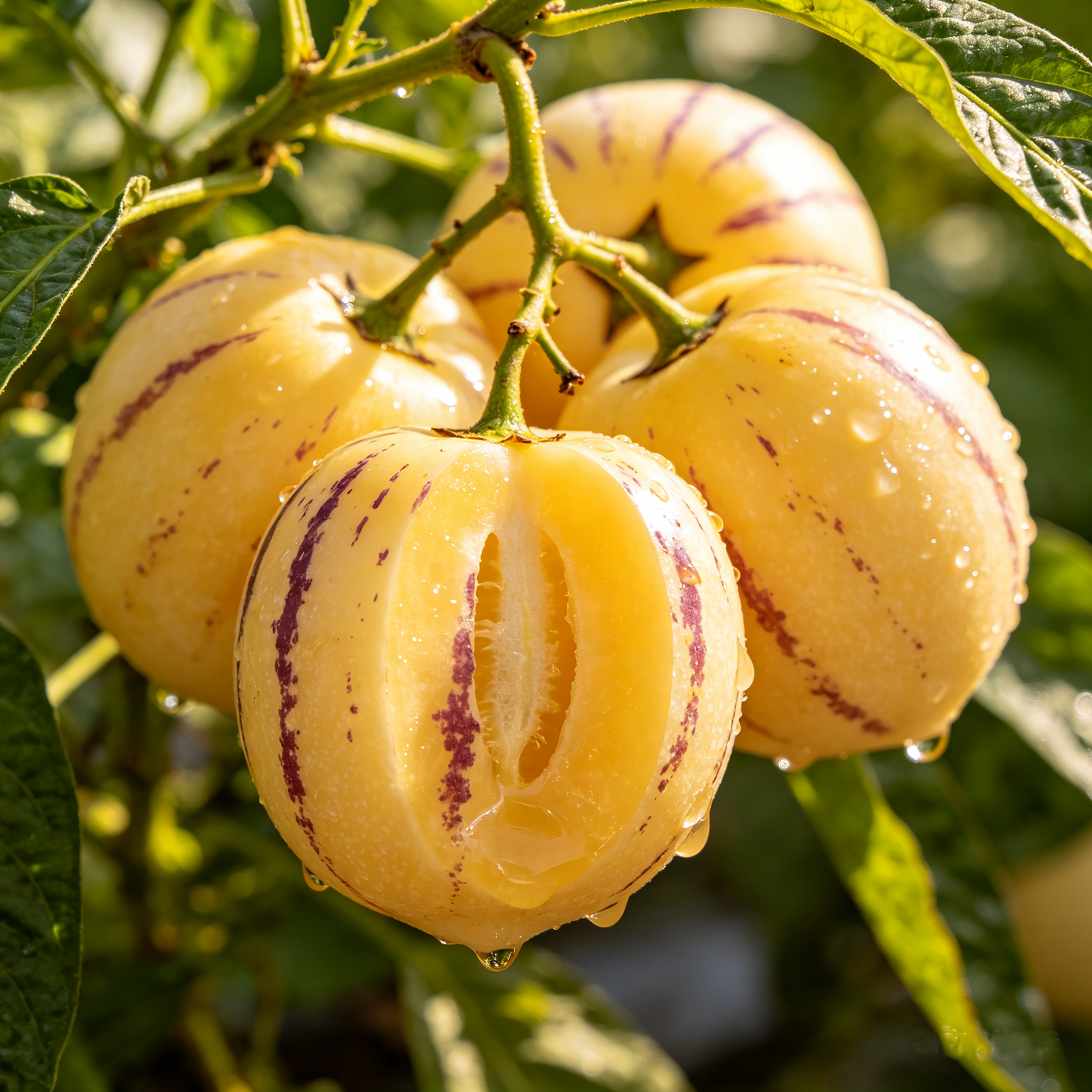 🌱 High-Yield Pepino Melon Seeds — Hardy & Easy to Grow, Perfect for Home Planting!-EQ