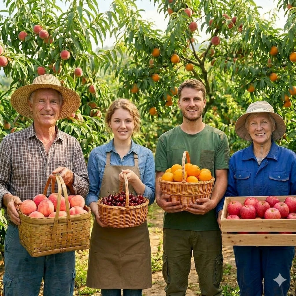 The Ultimate Backyard fruit :Non-GMO Heirloom Fruit Garden 7-in-One Variety Pack -TOP1